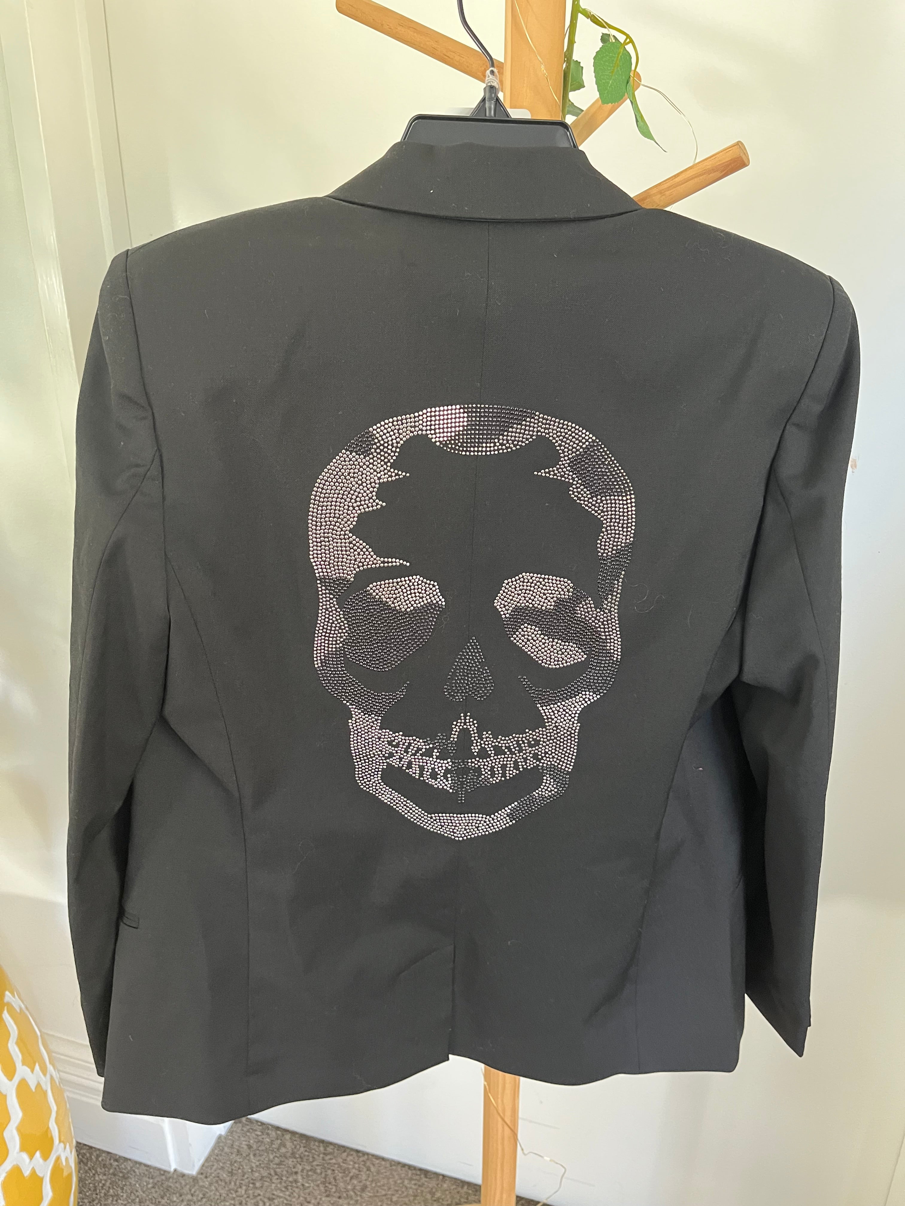 "Zadig & Voltaire" Vedy Embellished Skull Blazer