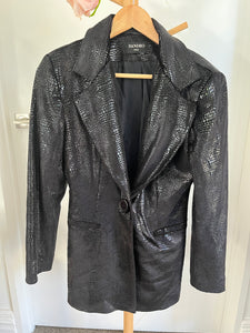 ''Sandro" Blazer and flared pants