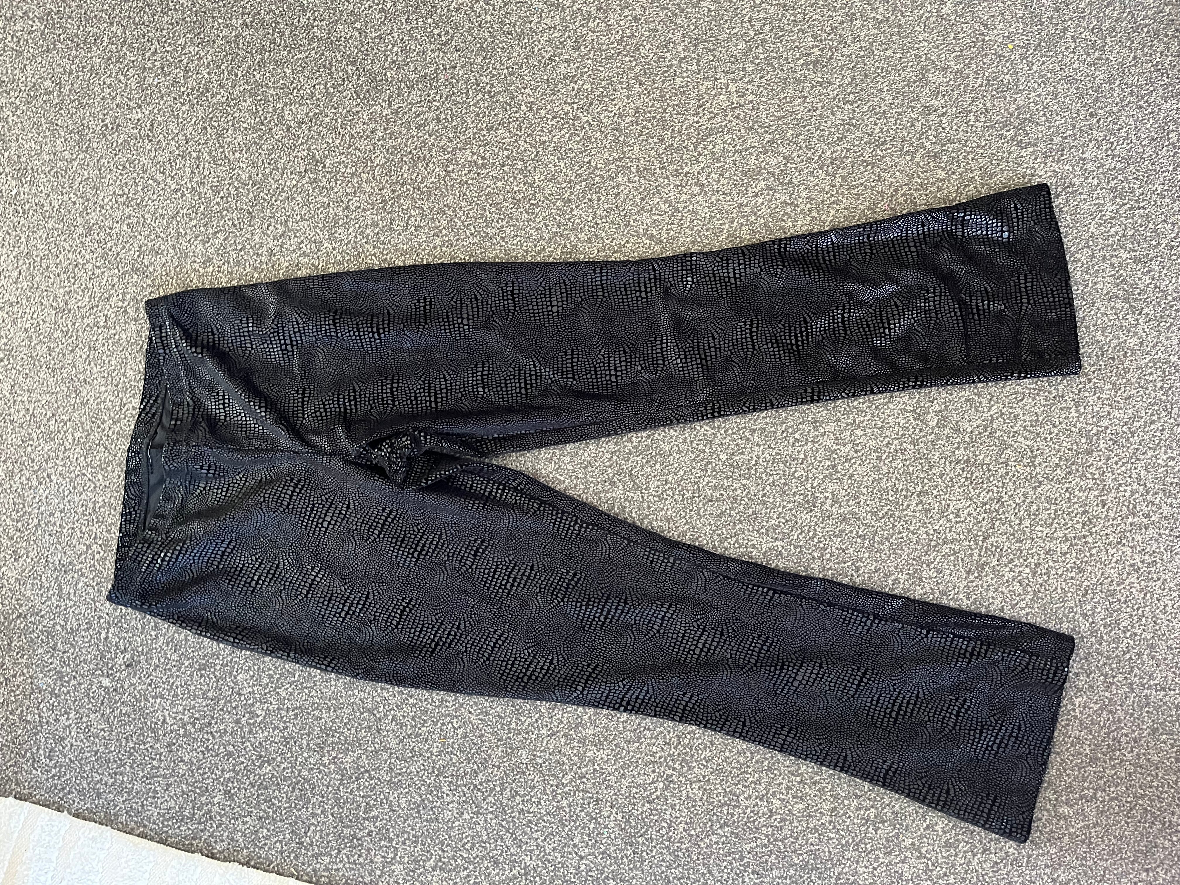 ''Sandro" Blazer and flared pants