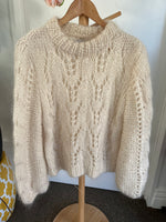 Load image into Gallery viewer, GANNI The Julliard Mohair Jumper White
